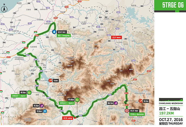 Stage 6 map